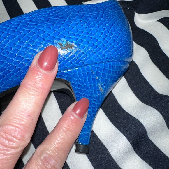 1960’s Blue Heels By qualiCradt New Never Worn - Picture 6 of 6